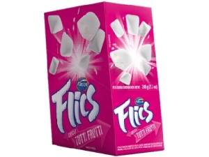 Chiclete Flics Tuti-fruti c/12 - Arcor