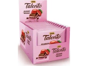 Chocolate Talento Recheado Morango 85 GR dp 12 - Garoto